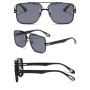 Unisex Vintage Sunglasses Fashion Trend Square Brand Designer Driving Shades UV400