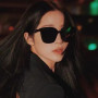 Luxury Korean Cat eye Sunglasses Women Men Brand Designer Acetate Fashion Polarized Sun Glasses Shades UV400
