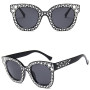 Leon Lion Star Cat eye Sunglasses Retro Brand Designer Eyewear Women/Men Vintage Glasses