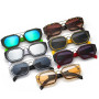 New Fashion Squares Sunglasses Women Men Shield Luxury Brand Designer PC Colorful Frame Gradients Lens Travel Sun Glasses