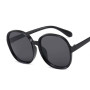 Plastic Classic Vintage Woman Sunglasses Oversized Round Frame Luxury Brand Designer Female Glasses Big Shades