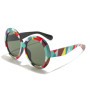 Unisex Big Round Sunglasses Luxury Retro Oversized Shade for Women Men Brand Designer Good Quality UV400