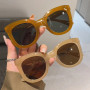 Oversized Butterfly Cat Eye Sunglasses New Trendy Fashion Female Lady Shades Colorful Popular Brand Designer Eyewear