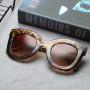 Classic Cat Eye Sunglasses Women Luxury Designer Vintage Gradient Sun Glasses Men