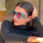 Celebrity Luxury Women Large Square Sunglasses Oversized Shades Eyewear