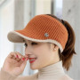 Women Sports Empty Top Caps Female Knitted Warm Baseball Cap Fashion Running Golf Sun Hat