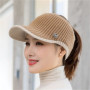 Women Sports Empty Top Caps Female Knitted Warm Baseball Cap Fashion Running Golf Sun Hat