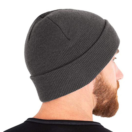 Solid Knitted Hat Winter Hats For Men Skellies Beanies Men Women Cap