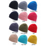 Solid Knitted Hat Winter Hats For Men Skellies Beanies Men Women Cap