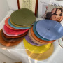 Women Girl Beret French Artist Wool Beanie Hat Cap Vintage Plain Beret Hats Solid Color Elegant Lady Caps