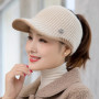 Women Sports Empty Top  Knitted Cap Fashion Running Golf Sun Hat