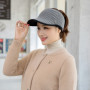 Women Sports Empty Top  Knitted Cap Fashion Running Golf Sun Hat