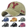 Retro-style Snapback Hat  Sport cap New York letter Cap Hip Hop Fitted Cap