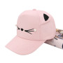 Fashion Brand Street Adjustable Lovely Embroidery Hat Cat Ears Snapback Cap Pearl Baseball Cap