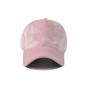 Chenille Snapback Solid Color Cap Women Good Quality Fashion Sun Hat