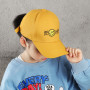 Cute Cartoon Smiley Face Cap For Boy Girl Yellow White Hip Hop Hats Snapback Baseball Caps