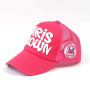 Stylish Yellow Pink Trucker Hat Mesh Baseball Cap For Men Women Streetwear
