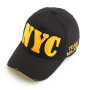 New York City Baseball Caps For Men Women Stylish White Yellow Trucker Cap Streetwear Snapback