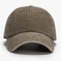 Unisex Ponytail Caps Cotton Outdoor Simple Vintage Visor Casual Fashion Hats Cap
