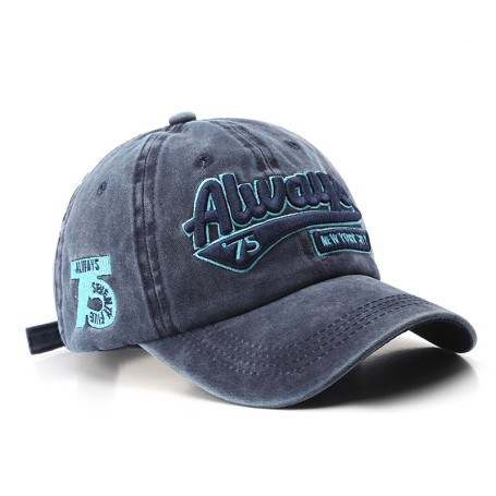 Washed Embroidered Baseball Cap for Men Women Street Cotton Dad Hats  Casual  Snapback Sun Trucker Hat Bone
