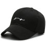 Cotton Baseball Cap for Women Men Fashion Letters Embroidery Snapback Cap Solid Color Unisex Hip Hop Hats