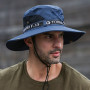 New Boonies Hat  Anti-UV Sun Hats Fashion Big Brim Outdoor Women Male Sun Bucket Caps