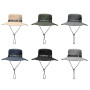 New Boonies Hat  Anti-UV Sun Hats Fashion Big Brim Outdoor Women Male Sun Bucket Caps