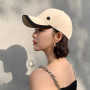 Women Korean Casual All-match Standard Mercerized Baseball Cap Sun Hat Fashion Satin Cap