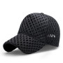 Visor Protection Hat Breathable Sunshade Hip-Hop Cap Travel Diamond Hole Sun Hats Unisex