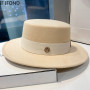 Fedora Hats for Women Flat Top Fashion Elegant Bowler Dress Caps