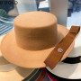 Fedora Hats for Women Flat Top Fashion Elegant Bowler Dress Caps