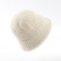 Fashion Artificial Rabbit Fur Bucket Hat Plush Basin Hat Lady Cap