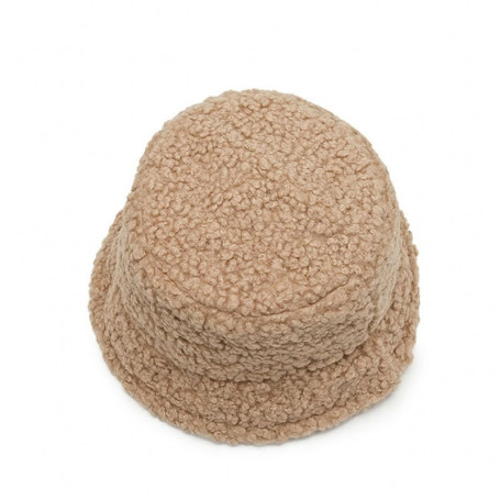 Bucket Hats Lamb Wool Faux Fur Fisherman Caps Women Thicken Plush Hats Outdoor Keep Warm Fishing Caps Unisex