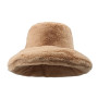Large Version Plush Mushroom Cloud Hat Women Warm Large Eaves Faux Rabbit Hair Cap