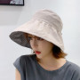 Female Korean Trendy Sunscreen Hat Big Brim UV Protection Double Sided Hat