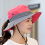 Women's panama fashion sun hat breathable fisherman protection sun hat