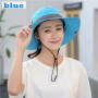 Women's panama fashion sun hat breathable fisherman protection sun hat