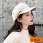 Hat Berets For Women's Fashionable Casual Octagonal Retro Hats Peaked Cap