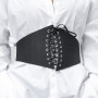 New Corset wide Belt Pu Leather Slimming Body Belts for Women Elastic High Waist Belt