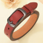 New Women Genuine Leather Belt For Female Strap Casual All-match Ladies Adjustable Belts Designer High Quality Brand