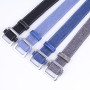Men's women's denim non-porous belt Soft woven belt Alloy Buckle PD007