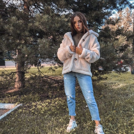 Winter Thicken Warm Teddy Fur Jacket Coat Women Casual Fashion Lamb Faux Fur Overcoat Fluffy Cozy Loose Outerwear Female