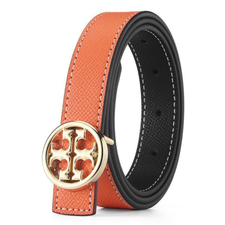 New Pants Belt  Woman Genuine Leather Pu Mixed High Quality Ladies Strap Luxury Fashion Designer Brand Circle Metal Buckle