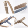 Fashion Thin Snake Belt For Women Jeans Belts