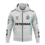 3D Print Hoodie Petronas Motorsport Leisure Sweatshirt Men's Breathable Top
