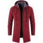 Cashmere Men's Cardigan Chenille Outer Sweater Coat