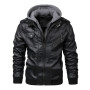Men's Leather Jacket Casual Motorcycle Brand Clothing