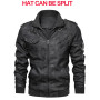 Men's Leather Jacket Casual Motorcycle Brand Clothing