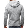 Men's Hoodies Sweatshirt Jacquard Zipper