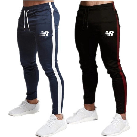 Men's Casual Skinny Joggers Sweatpants Fitness Workout